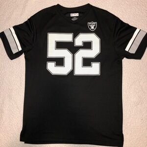 Oakland Las Vegas Raiders Khalil Mack rare player shirt Large